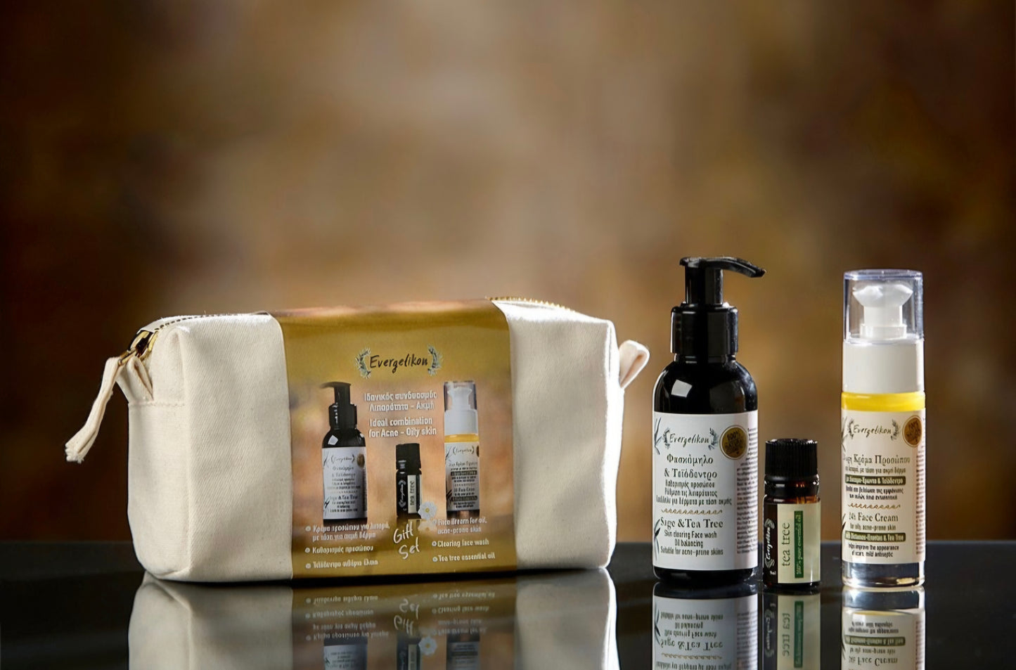 Gift Set Ideal combination for Acne-Oily Skin