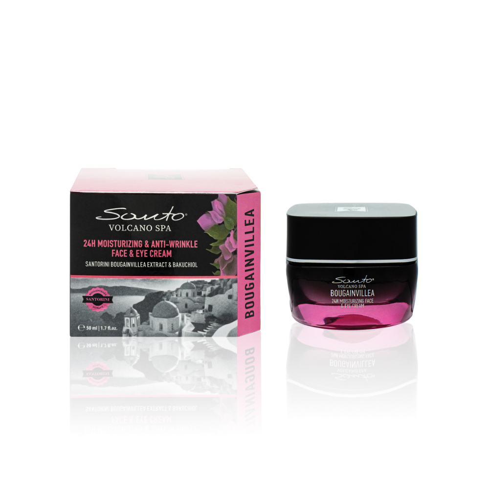 Anti-Wrinkle and Moisturizing Cream 24h with Bougainvillea, 50ml