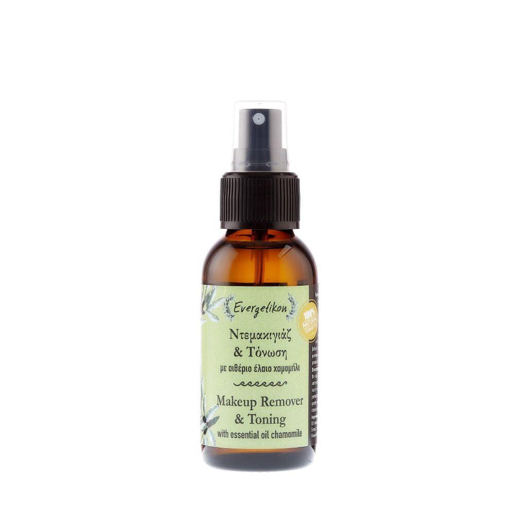 Cleansing and Toning Lotion 100% Natural with Chamomile Essential Oil - 50ml Evergetikon