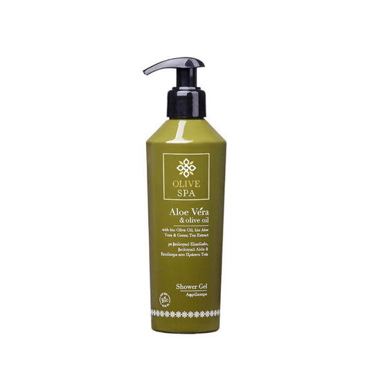 Shower Gel with 100% Organic Aloe Vera 250ml