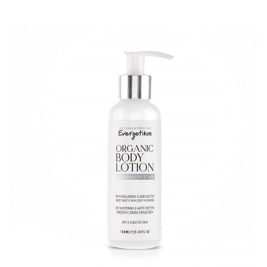 Organic Nourishing Body Lotion with Hyaluronic Acid and Shea Butter 150ml Evergetikon