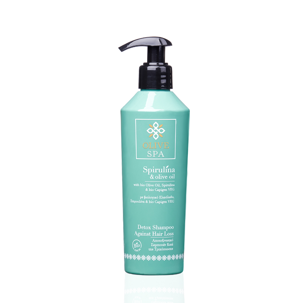 Anti-Hair Loss Detox Shampoo with Spirulina, 250ml