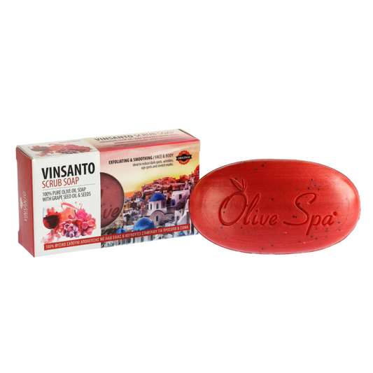 Vinsanto Exfoliating Soap with Grape Seed Oil, 90 gr