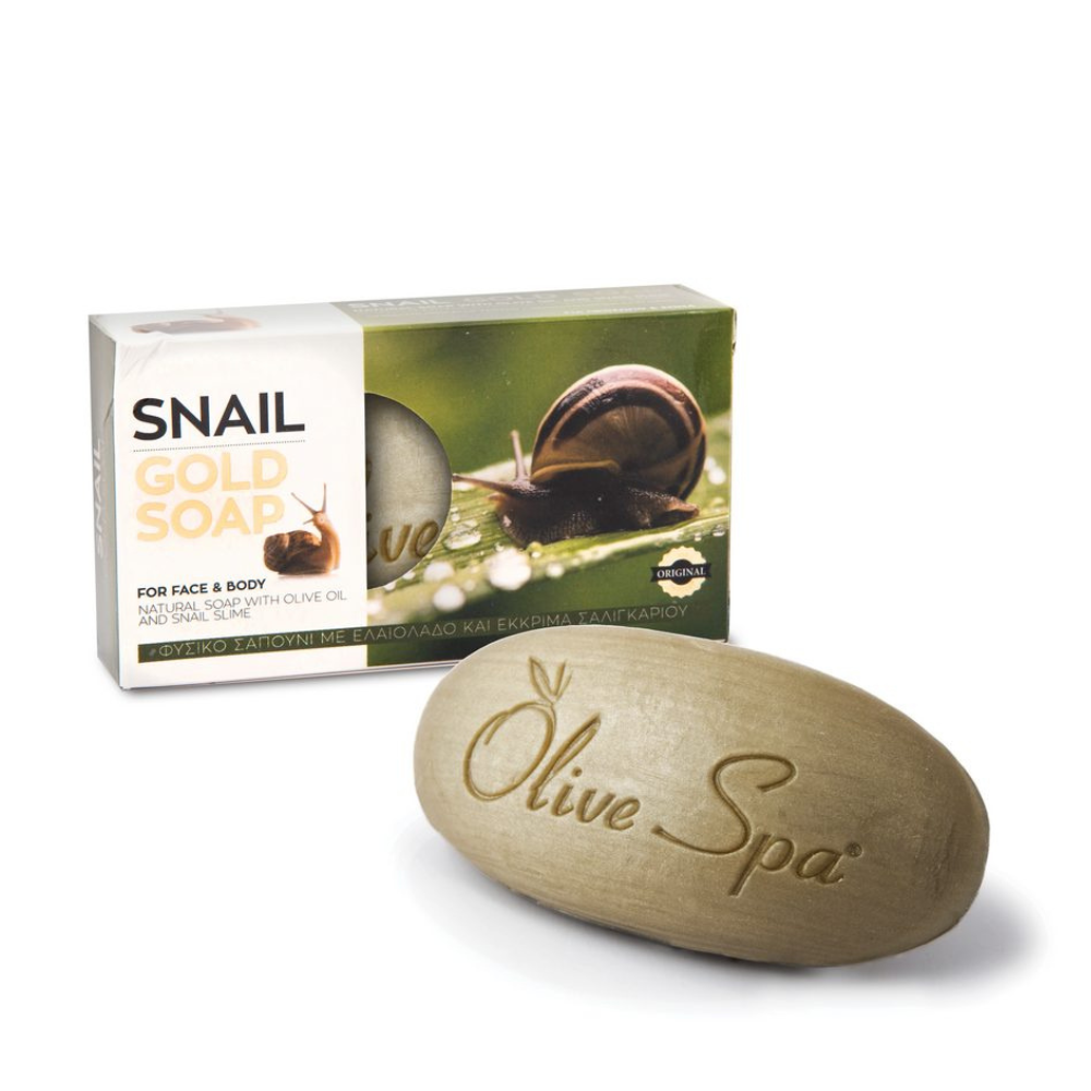 Soap with Olive Oil and Snail Extract, 90 gr