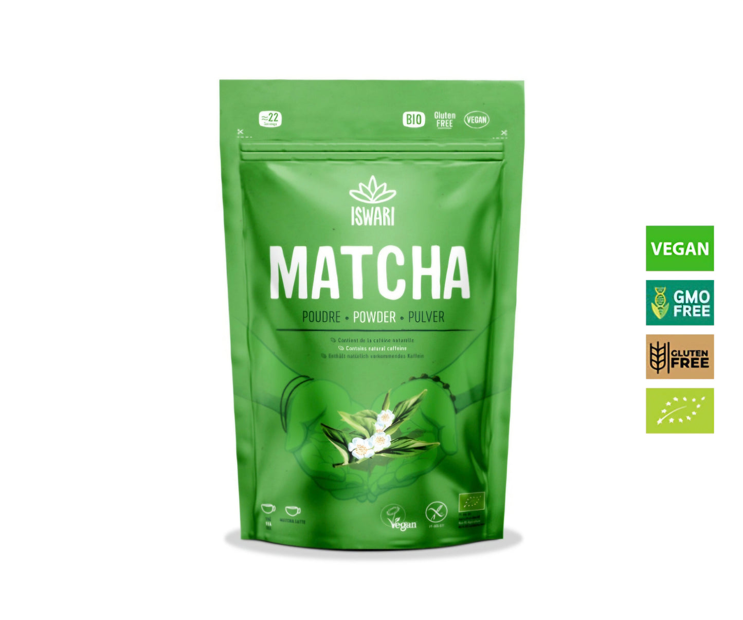 Bio Matcha powder, Gluten Free, 70g