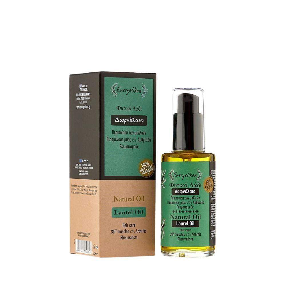 100% Natural Laurel Oil 60ml Evergetikon