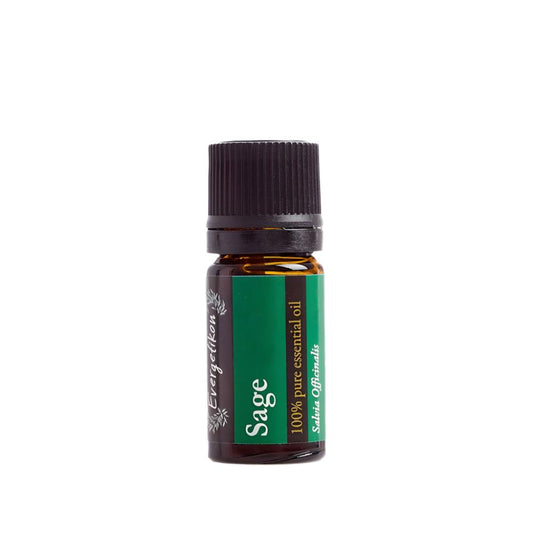 Pure Sage Essential Oil 100% 5ml Evergetikon