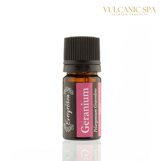 Pure Geranium Essential Oil 100% 5ml Evergetikon