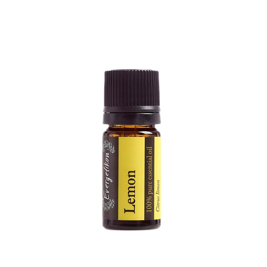 Pure Lemon Essential Oil 100% 5ml Evergetikon