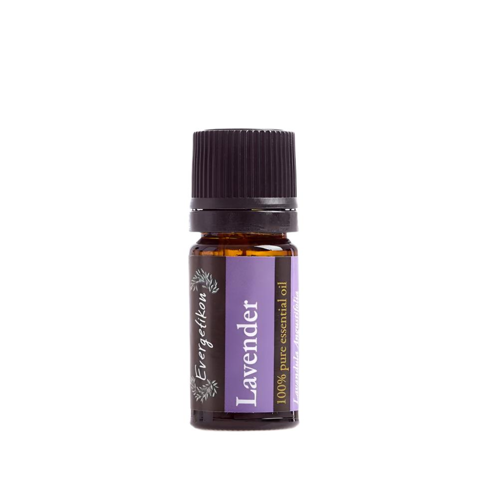 Pure Lavender Essential Oil 100% 5ml Evergetikon