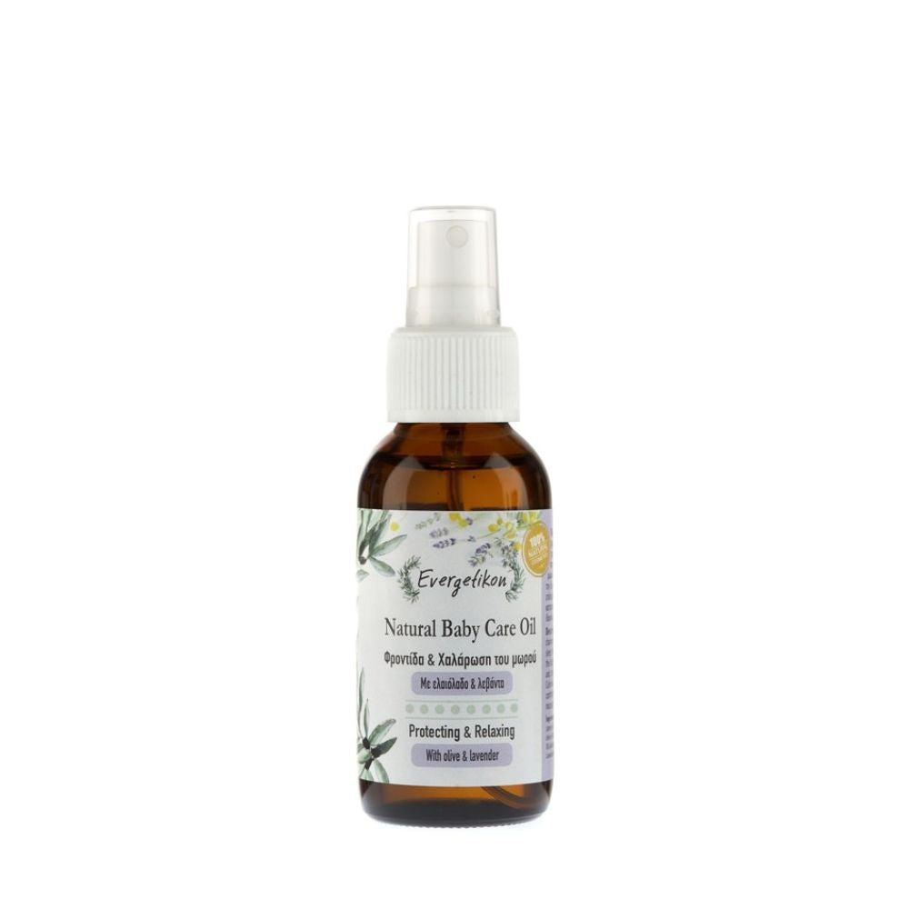 100% Natural Relaxing Oil for Baby Care 50ml Evergetikon