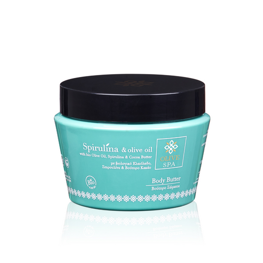 Body Butter with Olive Oil and Spirulina, 250ml