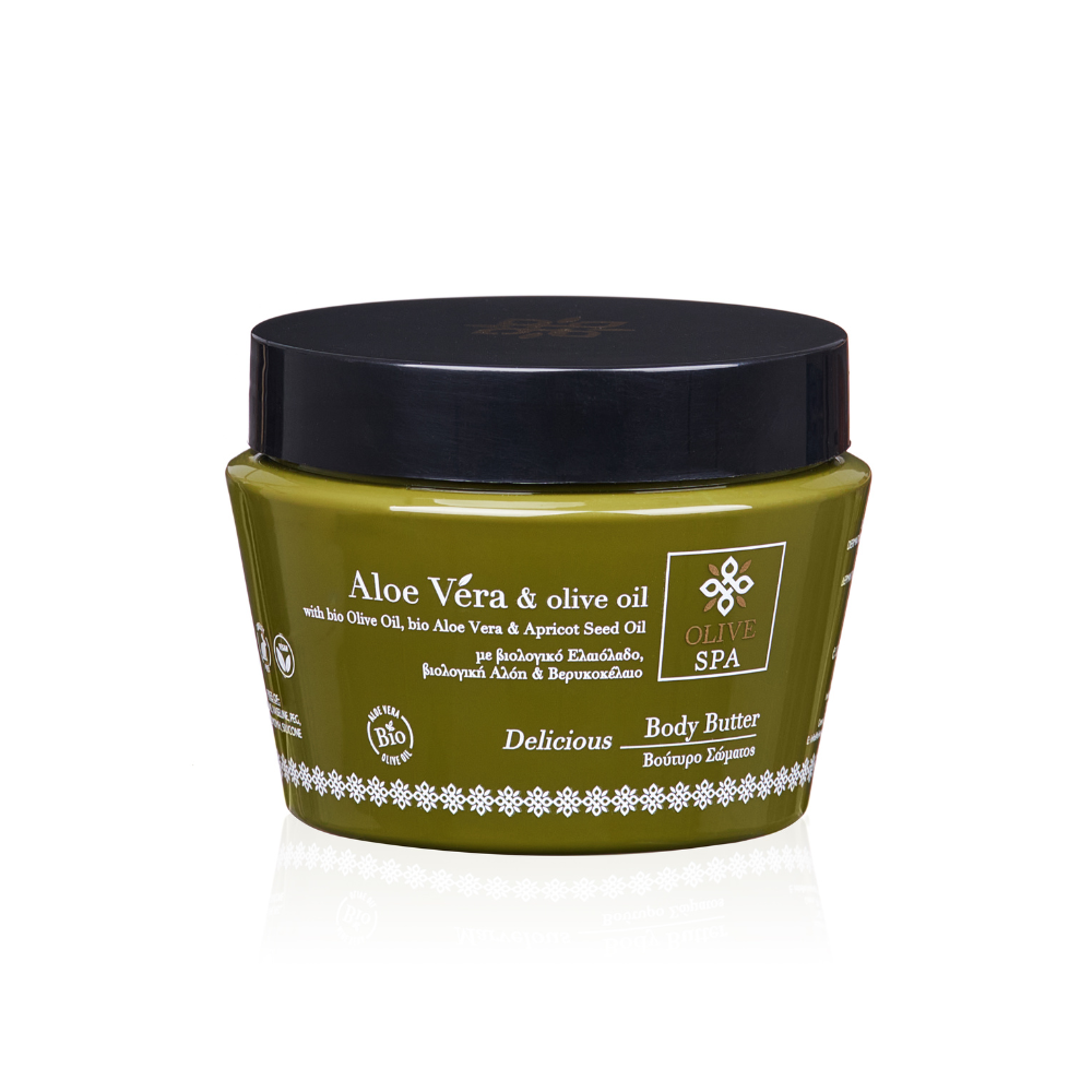 Moisturizing Body Butter with Aloe Vera - Delicious, 250ml