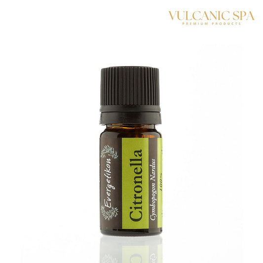 Pure Citronella Essential Oil 100% 5ml Evergetikon